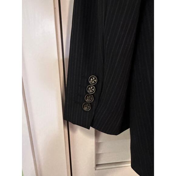 Stafford Classic Fit Pinstripe Suit - 2-Piece Set (Jacket 36x32) - Picture 5 of 7